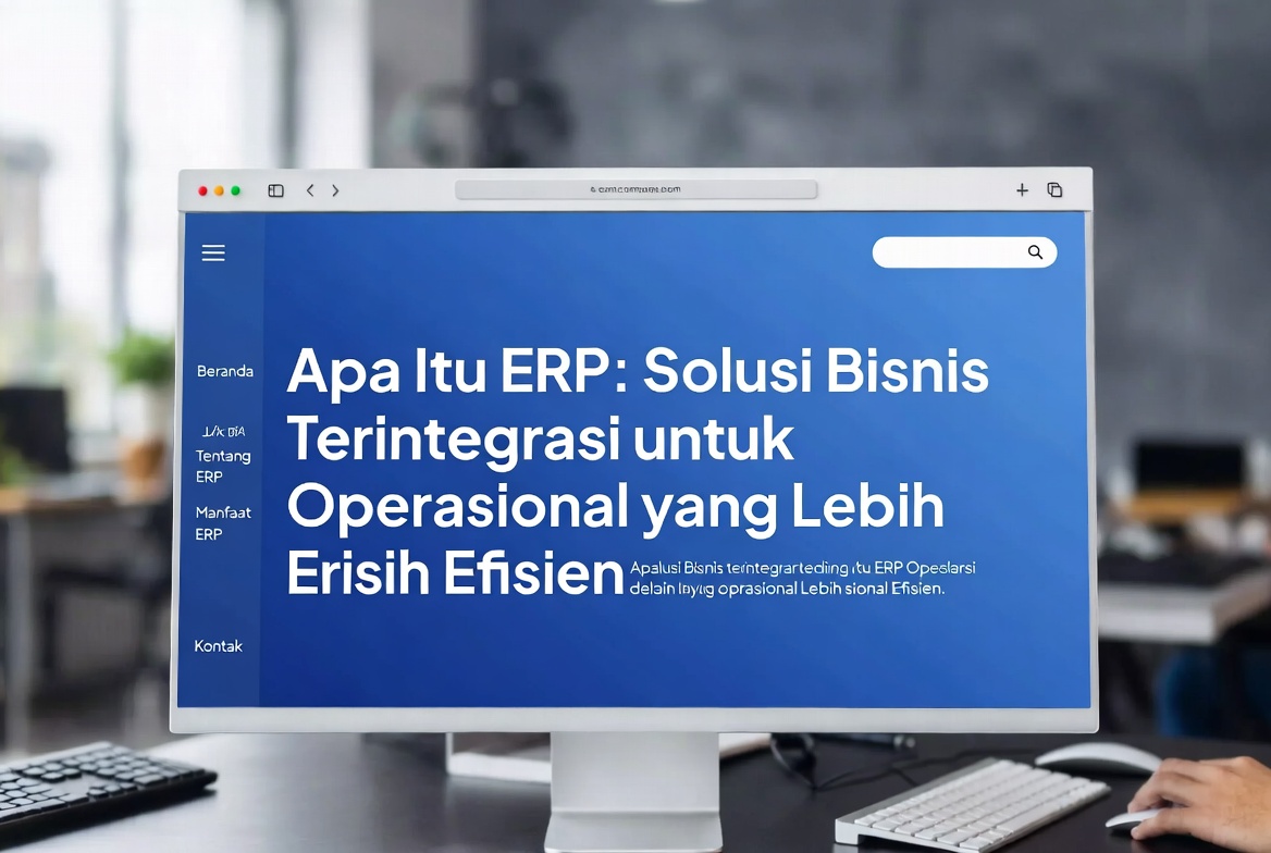 Apa Itu ERP: Solusi Bisnis Terintegrasi untuk Operasional yang Lebih Efisien